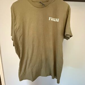 Poncho Men's Olive Short Sleeve Tee